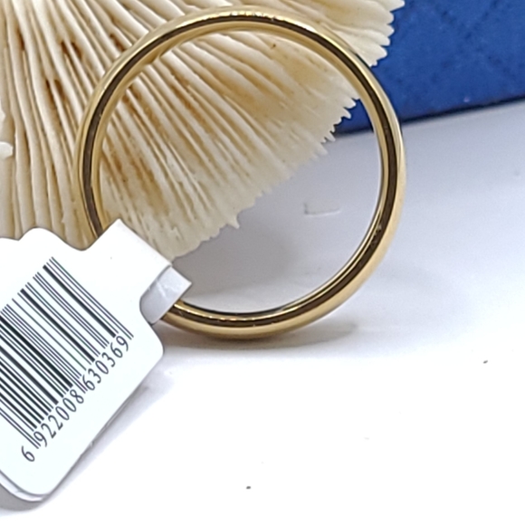 COPY - 18K  Gold Wedding Band sz 5,6,7,9,11,13 choose - Picture 3 of 5